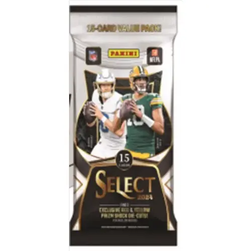 Trading Cards NFL 2024 Select Football Fat Pack Multicolored 15 pc - pack of 12