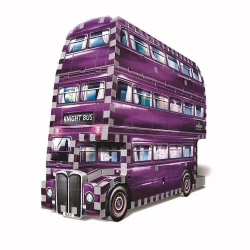 3D Jigsaw Puzzle Harry Potter Knight Bus Multicolored 280 pc Multicolored