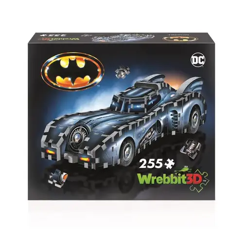 3D Jigsaw Puzzle Batmobile Blue 255 pc Blue