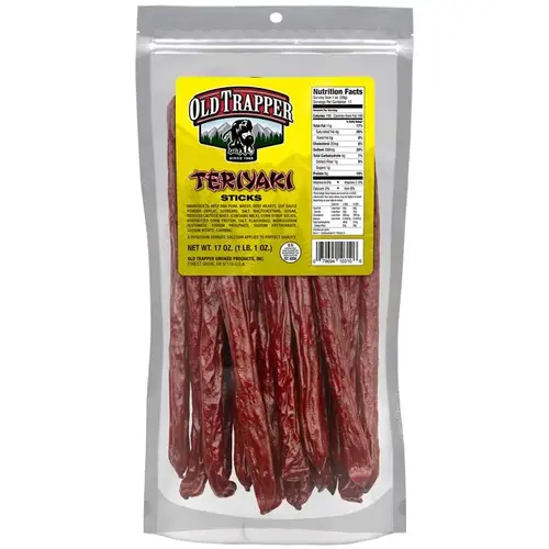 Snack Stick Teriyaki 17 oz Bagged - pack of 10