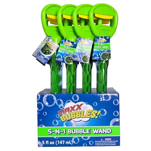 5-in-1 Bubble Wand Green Green