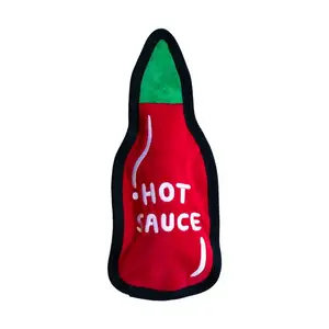 Fringe Studio 729009T Pet Toy Multicolored Plush Hot Sauce Durable Multicolored