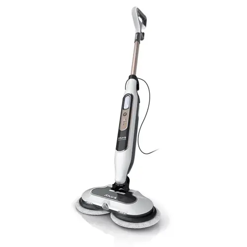 Steam Mop Bagless Corded No Filter White