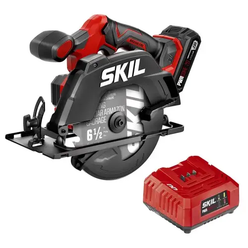 Circular Saw 20V PWR Core 6-1/2" Cordless Brushless Kit (Battery & Charger) Circular Saw 20V PWR Core 6-1/2" Cordless Brushless Kit (Battery & Charger)