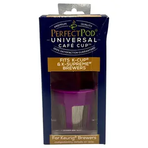 Perfect Pod K11220 Disposable Cup Filters Purple Plastic Purple