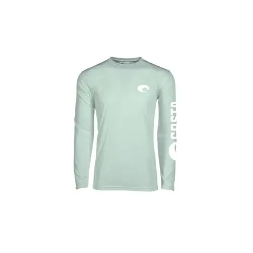 Tee Shirt L Long Sleeve Men's Crew Neck Mint Technical Crew Mint Tee Shirt L Long Sleeve Men's Crew Neck Mint Technical Crew Mint