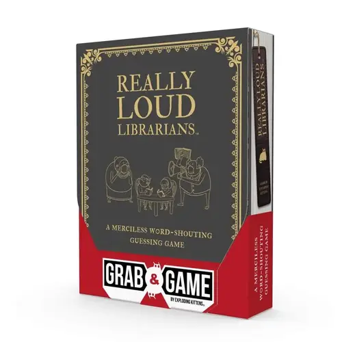 Grab & Game Really Loud Librarians - pack of 8