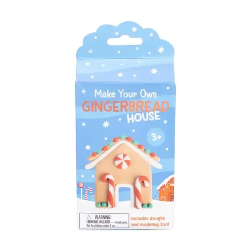 Dough Craft Set Make Your Own Gingerbread House Multicolored Multicolored - pack of 6 Dough Craft Set Make Your Own Gingerbread House Multicolored Multicolored - pack of 6