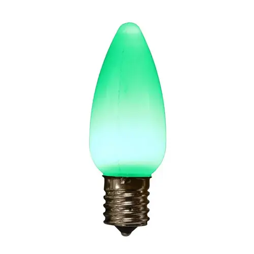 Christmas Light Bulbs LED PS C9 Green 25 ct Christmas Light Bulbs LED PS C9 Green 25 ct
