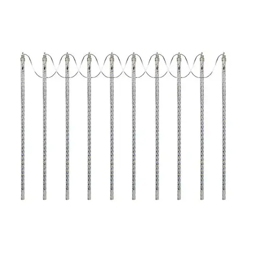 Light String LED Warm White 54 ct Icicle 9 ft.