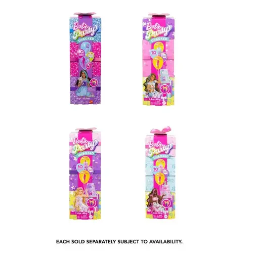 Doll Party Unboxed Glam Series 10 pc Doll Party Unboxed Glam Series 10 pc