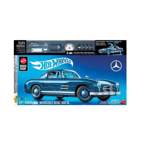 Building Set Mega Premium Mercedes-Benz 1600 pc Building Set Mega Premium Mercedes-Benz 1600 pc