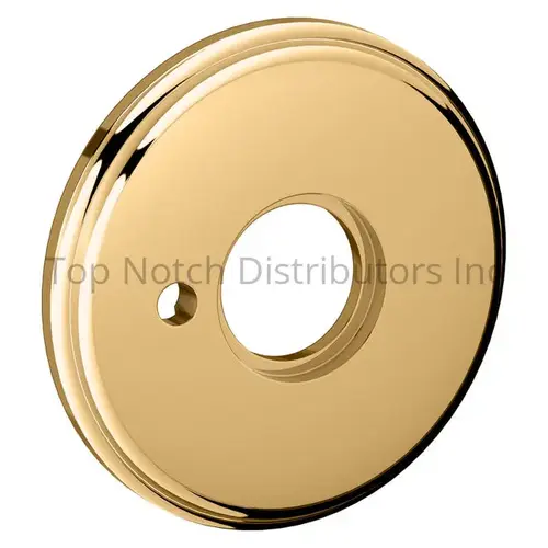 Single 2-5/8" Privacy Rose Lifetime Brass Finish Single 2-5/8" Privacy Rose Lifetime Brass Finish