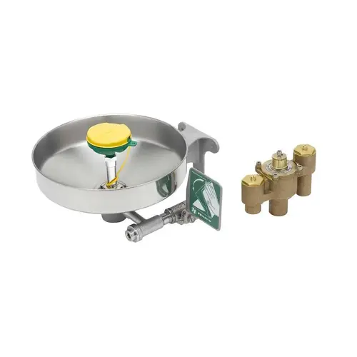 T&S Brass And Bronze Eyewash Wall Mount W/Thermostatic Mixing Valve T&S Brass And Bronze Eyewash Wall Mount W/Thermostatic Mixing Valve