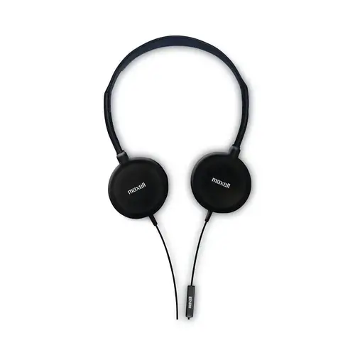 Hp200 Headphone With Microphone, 6 Ft Cord, Black Hp200 Headphone With Microphone, 6 Ft Cord, Black