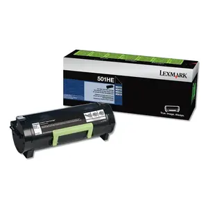 Lexmark International, Inc 50F1H0E 50f1h0e Return Program High-Yield Toner, 5,000 Page-Yield, Black