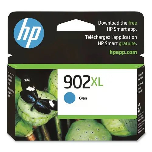 HP 902xl, (T6m02an) High-Yield Cyan Original Ink Cartridge HP 902xl, (T6m02an) High-Yield Cyan Original Ink Cartridge