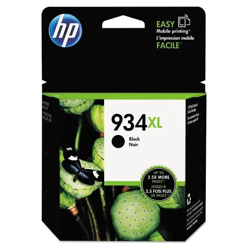 HP 934xl, (C2p23an) High-Yield Black Original Ink Cartridge HP 934xl, (C2p23an) High-Yield Black Original Ink Cartridge
