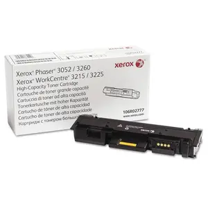Xerox Corporation 106R02777 106r02777 High-Yield Toner, 3,000 Page-Yield, Black