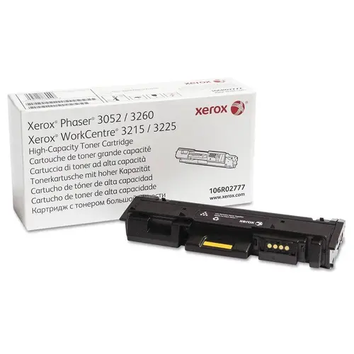 106r02777 High-Yield Toner, 3,000 Page-Yield, Black