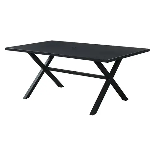 Seasonal Trends Dining Table, 38 in W, 68.11 in D, 28.74 in H, Steel Frame, Rectangular Table, Steel Table Seasonal Trends Dining Table, 38 in W, 68.11 in D, 28.74 in H, Steel Frame, Rectangular Table, Steel Table