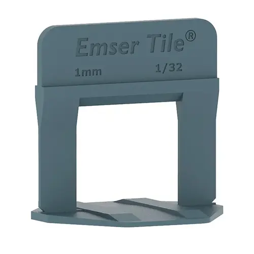Emser Tile E-LEVEL Series Tile Leveling Spacer, 1/32 in Thick - pack of 2000