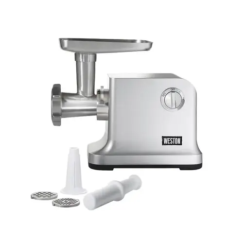 Weston Electric Meat Grinder, 750 W, Aluminum