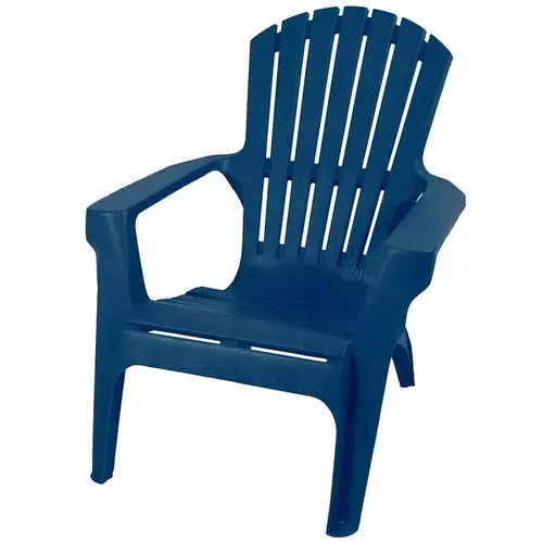 Gracious Living Adirondack Series Chair, Polypropylene Seat, Polypropylene Frame, Waterloo Blue Frame Gracious Living Adirondack Series Chair, Polypropylene Seat, Polypropylene Frame, Waterloo Blue Frame