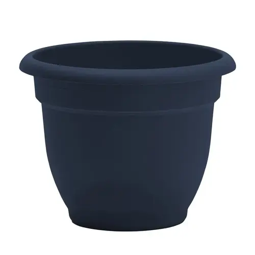 Bloem Ariana Series Planter, Elegant, Traditional Design, Resin, Navy