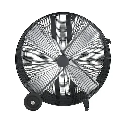 VisionAir Heavy-Duty High-Velocity Drum Fan, 120 V, 30 in Dia Blade, 3-Speed, 9020 cfm Air VisionAir Heavy-Duty High-Velocity Drum Fan, 120 V, 30 in Dia Blade, 3-Speed, 9020 cfm Air