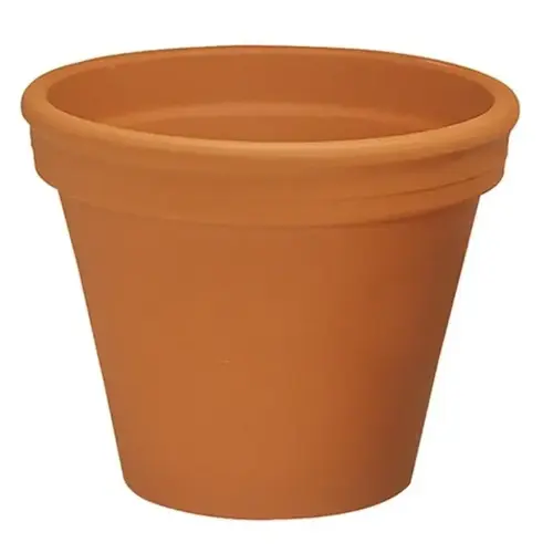 Border Concepts 800119 German Standard Pot, 12-1/4 in Dia, 9-3/4 in H, Clay, Terracotta - pack of 2