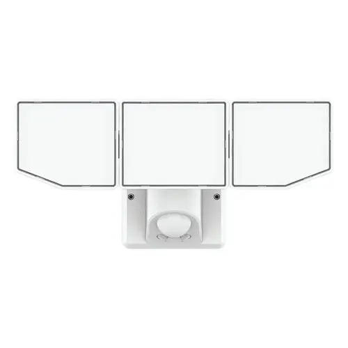 Bell Link 3-Head Motion-Activated Security Light, 4000 Lumens, White Bell Link 3-Head Motion-Activated Security Light, 4000 Lumens, White