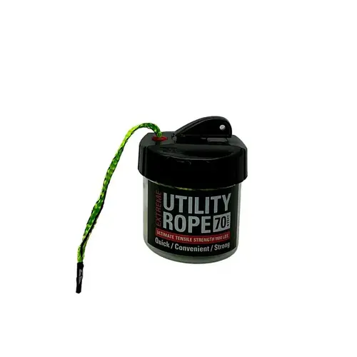 Rapid Rope Utility Rope, 70 ft L, Neon Green