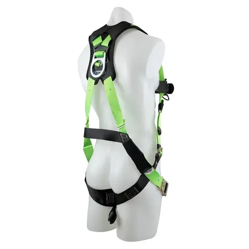 Werner H5130 Series Harness, One-Size, Polyester Webbing, Safety Green Werner H5130 Series Harness, One-Size, Polyester Webbing, Safety Green