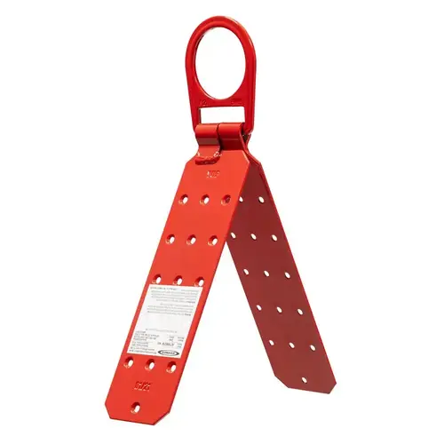 Werner Anchor, Temporary, Steel, Red Werner Anchor, Temporary, Steel, Red