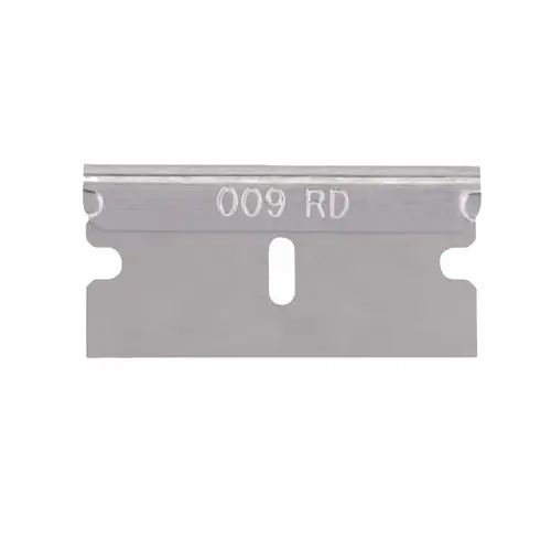 RAZOR BLADE SNGL EDGE CS AL BK