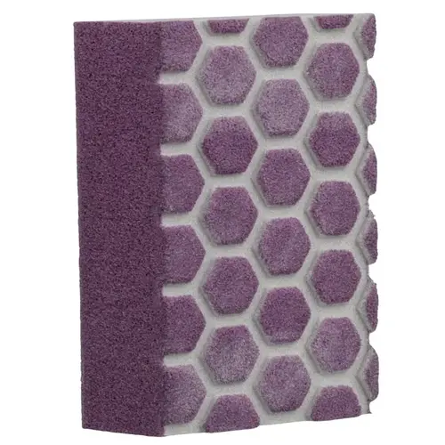 Pro Grade Precision 3-in-1 Sanding Sponge, 2-1/2 in L, 4-1/2 in W, 320 Grit, Extra Fine - pack of 2 Pro Grade Precision 3-in-1 Sanding Sponge, 2-1/2 in L, 4-1/2 in W, 320 Grit, Extra Fine - pack of 2