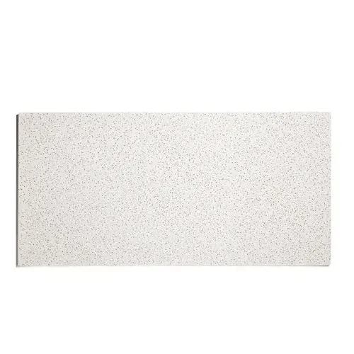 Radar Firecode Acoustical Panel, 4 ft L, 2 ft W, Non-Directional, Square Shape/Pattern, Mineral Fiber Fabric - pack of 8 Radar Firecode Acoustical Panel, 4 ft L, 2 ft W, Non-Directional, Square Shape/Pattern, Mineral Fiber Fabric - pack of 8