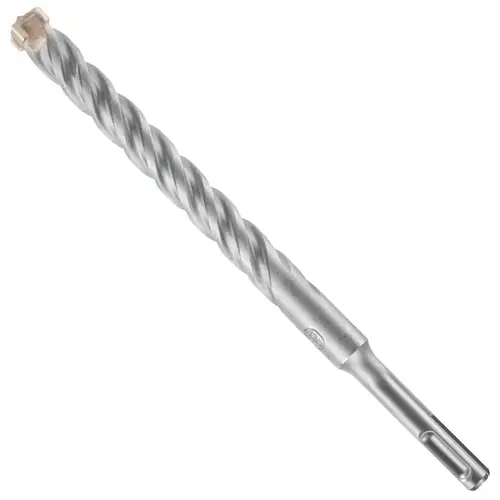 Bosch Bulldog Hammer Drill Bit, 5/8 in Dia, 8 in OAL, Standard Flute, 4-Flute, 13/32 in Dia Shank, SDS-Plus Shank Bosch Bulldog Hammer Drill Bit, 5/8 in Dia, 8 in OAL, Standard Flute, 4-Flute, 13/32 in Dia Shank, SDS-Plus Shank