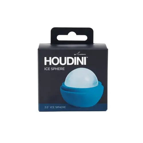 Houdini Ice Mold, Silicone, Blue, 2-1/2 in W, Dishwasher Safe: Yes Houdini Ice Mold, Silicone, Blue, 2-1/2 in W, Dishwasher Safe: Yes