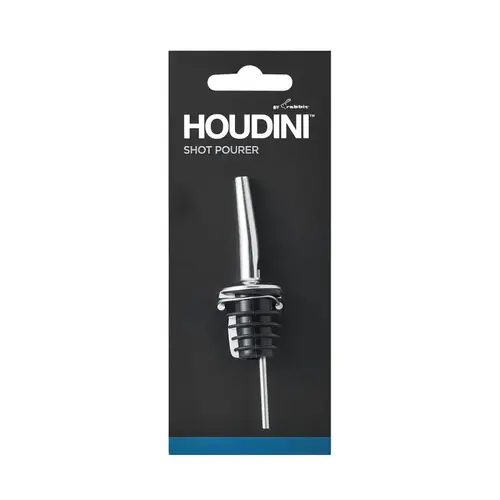 Houdini Shot Pourer, Stainless Steel, Silver, Polished Houdini Shot Pourer, Stainless Steel, Silver, Polished