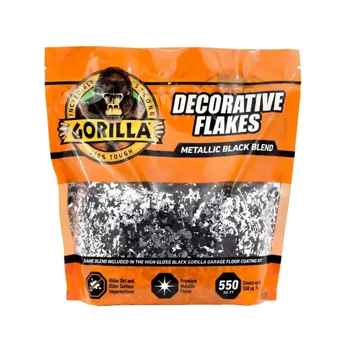 Gorilla Interior/Exterior Concrete Additive, Solid, Metallic Black, 16 oz
