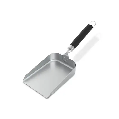 Weber Griddle Scoop, Stainless Steel Blade, Stainless Steel Handle, Comfort Grip Handle, 6.3 in OAL Weber Griddle Scoop, Stainless Steel Blade, Stainless Steel Handle, Comfort Grip Handle, 6.3 in OAL