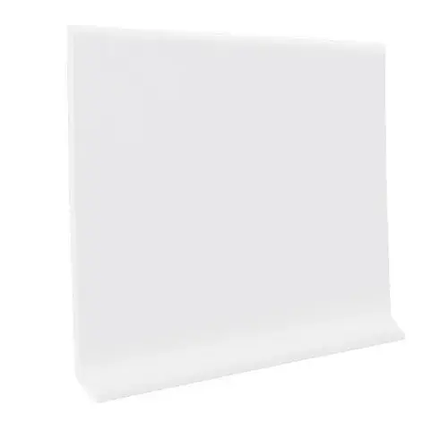 Roppe 4 In X .080 In X 48 In Snow Vinyl Wall Cove Base Package Of 30 Roppe 4 In X .080 In X 48 In Snow Vinyl Wall Cove Base Package Of 30