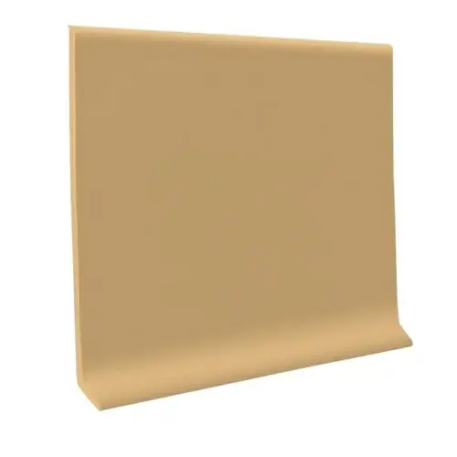Roppe 4 In X .080 In X 48 In Flax Vinyl Wall Cove Base Roppe 4 In X .080 In X 48 In Flax Vinyl Wall Cove Base