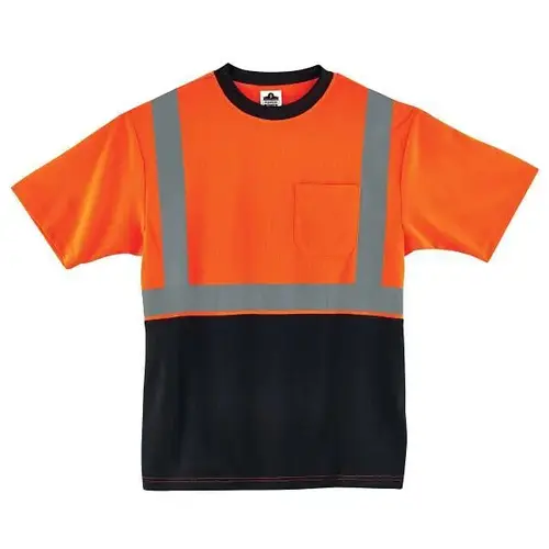 8289bk S Orange Class 2 Hi-Vis T-Shirt Black Bottom 8289bk S Orange Class 2 Hi-Vis T-Shirt Black Bottom