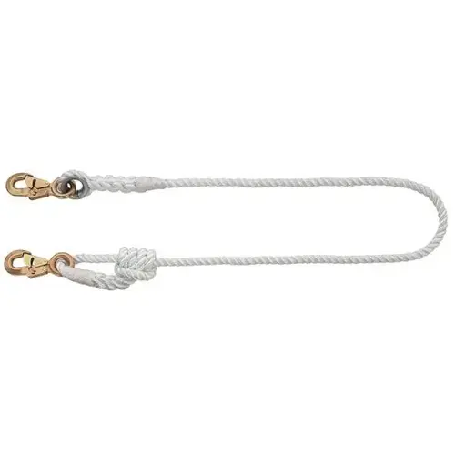 6 ft ADJUSTABLE NYLON ROPELANYARD-2 LOCKING-SNAPS 6 ft ADJUSTABLE NYLON ROPELANYARD-2 LOCKING-SNAPS
