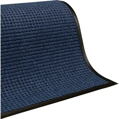 Waterhog Squares Classic Floor Mat, Navy, 3 ft X 2 ft Waterhog Squares Classic Floor Mat, Navy, 3 ft X 2 ft