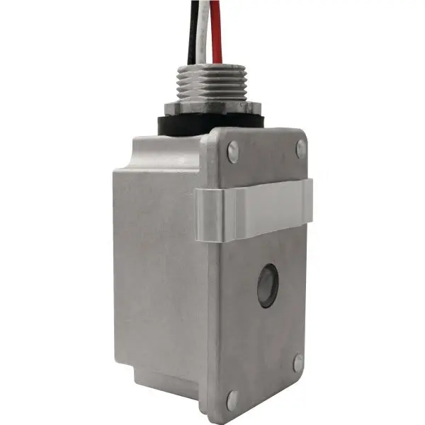 GENERIC PRIVATE BRAND 2000 Watt Stem Mount Dusk To Dawn Outdoor Photo Control Gray 614438