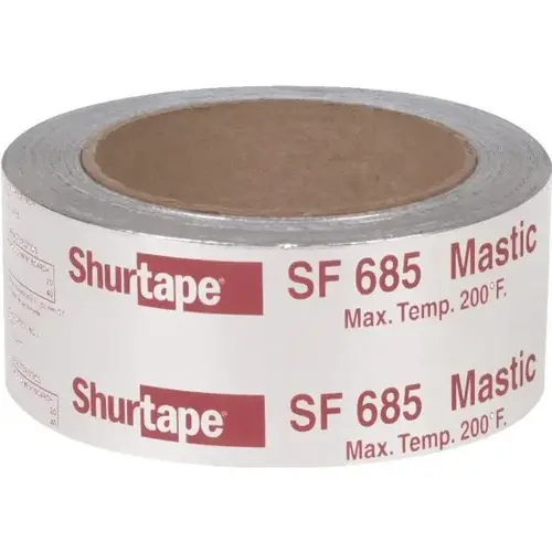 Shurtape 1.88" X 10.9 Yd Sf 685 Butyl-Rubber Foil Tape Shurtape 1.88" X 10.9 Yd Sf 685 Butyl-Rubber Foil Tape